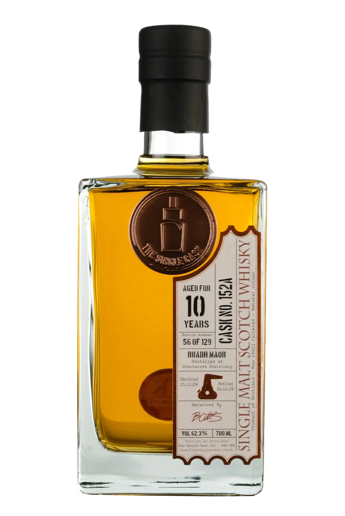 Ruadh Maor (Glenturret) 2009-2019 | 10 Year Old The Single Cask | Cask 152A 1