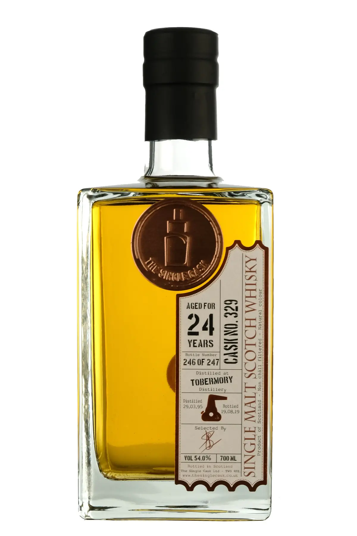 Tobermory 1995-2019 | 24 Year Old The Single Cask | Cask 329 1