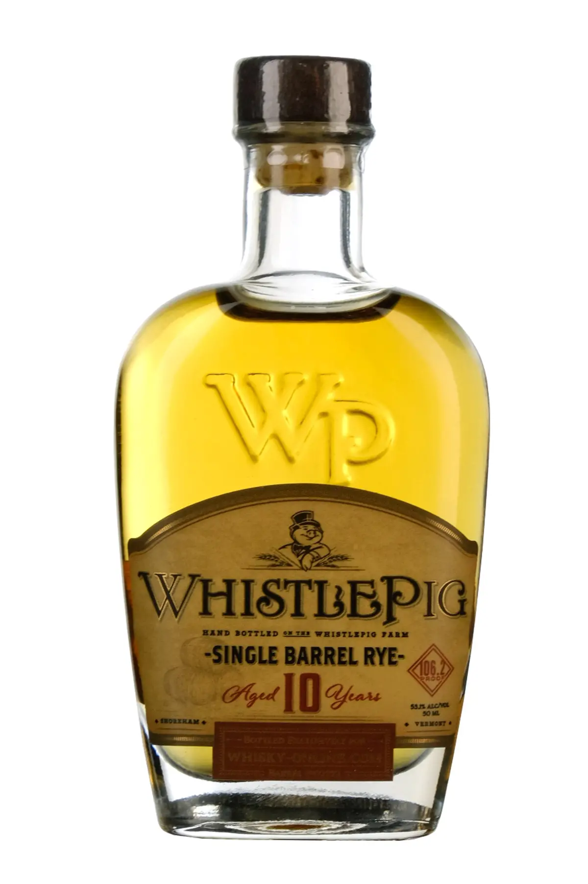 Whistlepig Rye Whiskey 10 Year Old | Barrel Pick 102222 | Whisky-Online Exclusive Miniature 1