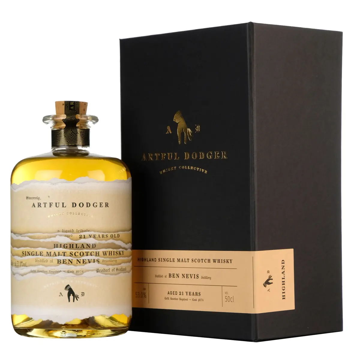 Ben Nevis 1998-2020 | 21 Year Old Artful Dodger Whisky Collective Cask 674 1
