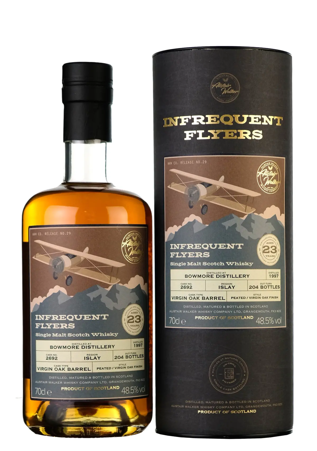 Bowmore 1997-2020 | 23 Year Old Infrequent Flyers 1