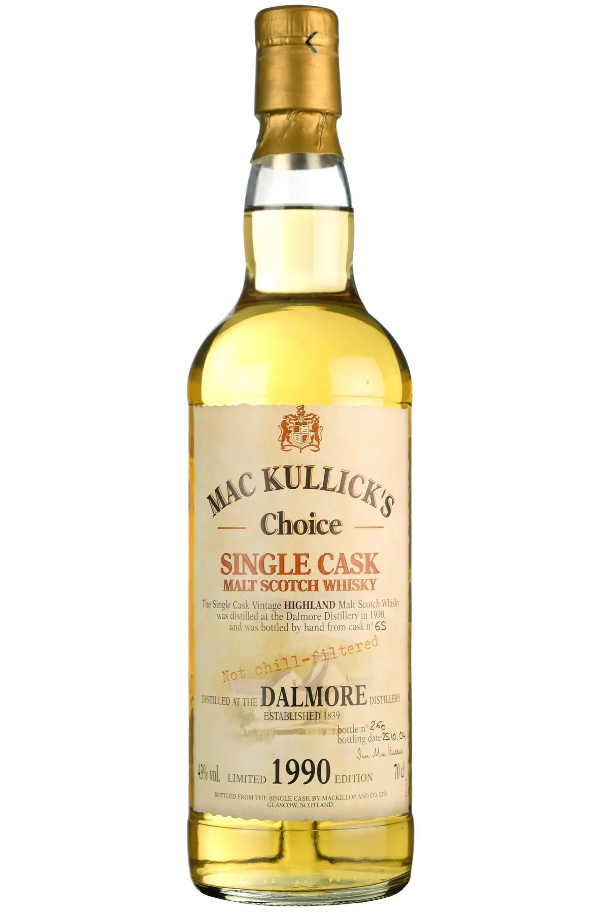Dalmore 1990-2004 | Mac Kullicks Choice Cask 65 1