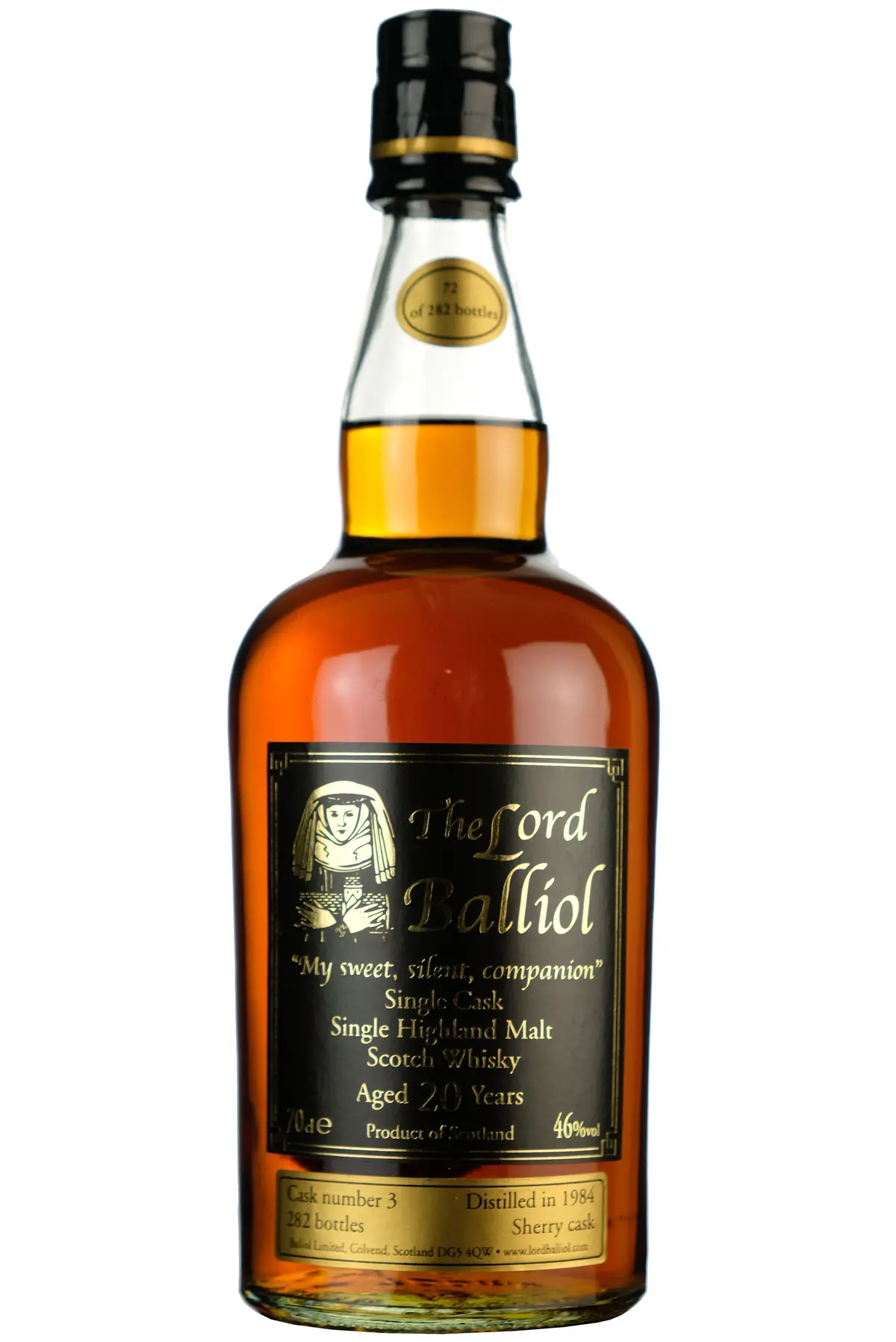 The Lord Balliol 1984 | 20 Year Old Single Cask 3 1