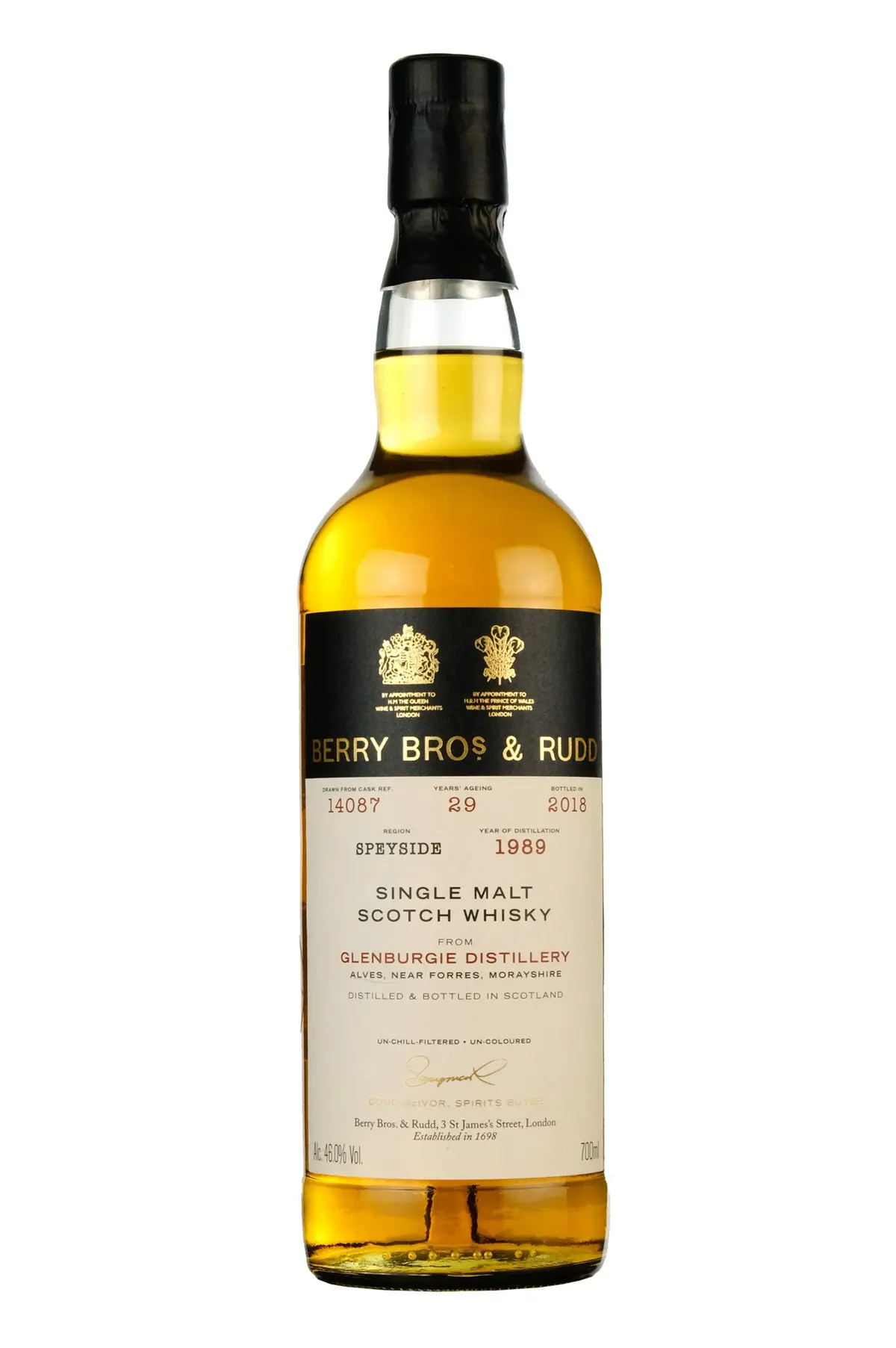 Glenburgie 1989-2018 | 28 Year Old Berry Bros Single Cask 14087 1