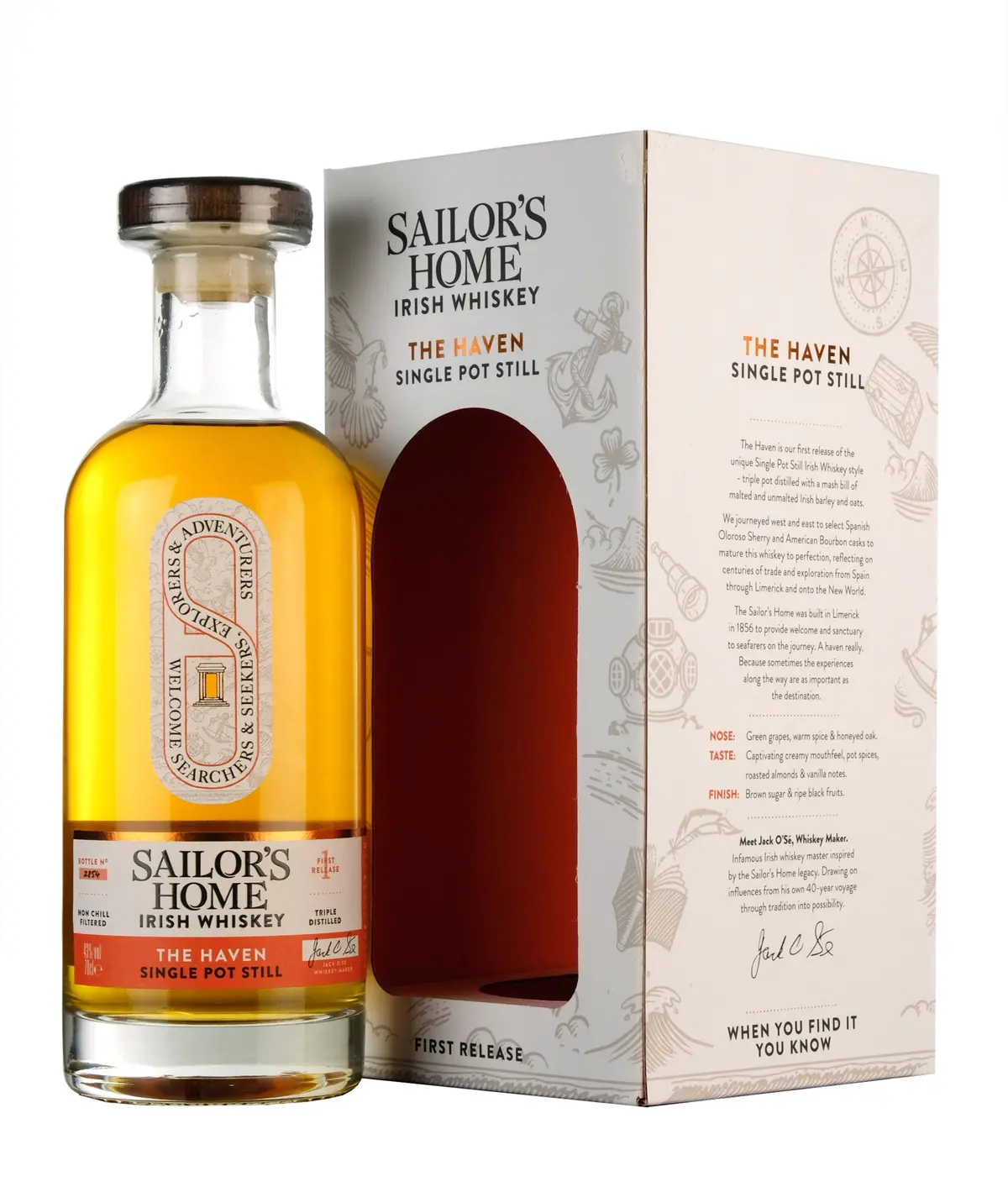 Sailor's Home The Haven | Single Pot Still Irish Whiskey 1