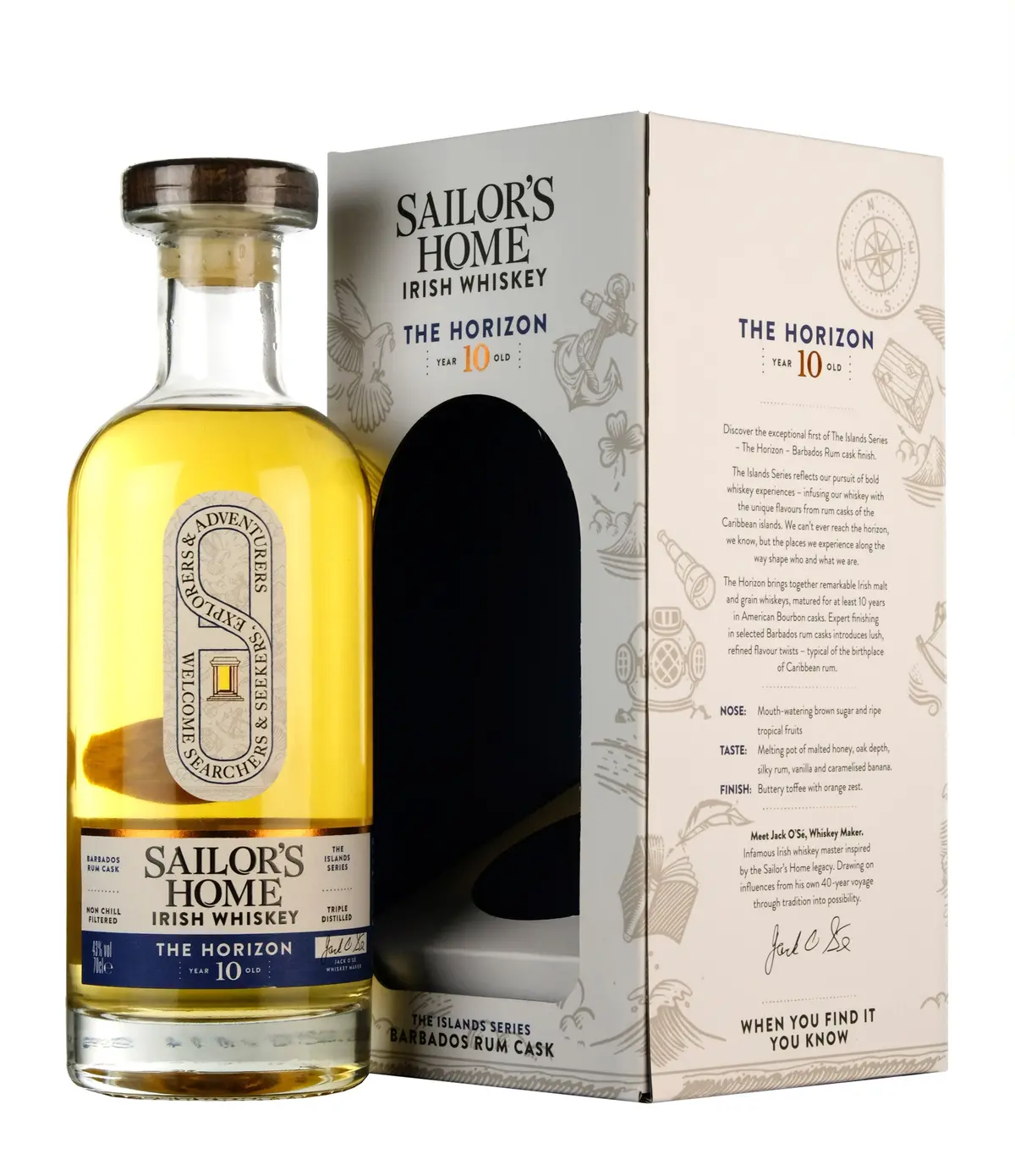 Sailor's Home The Horizon | 10 Year Old Irish Whiskey 1