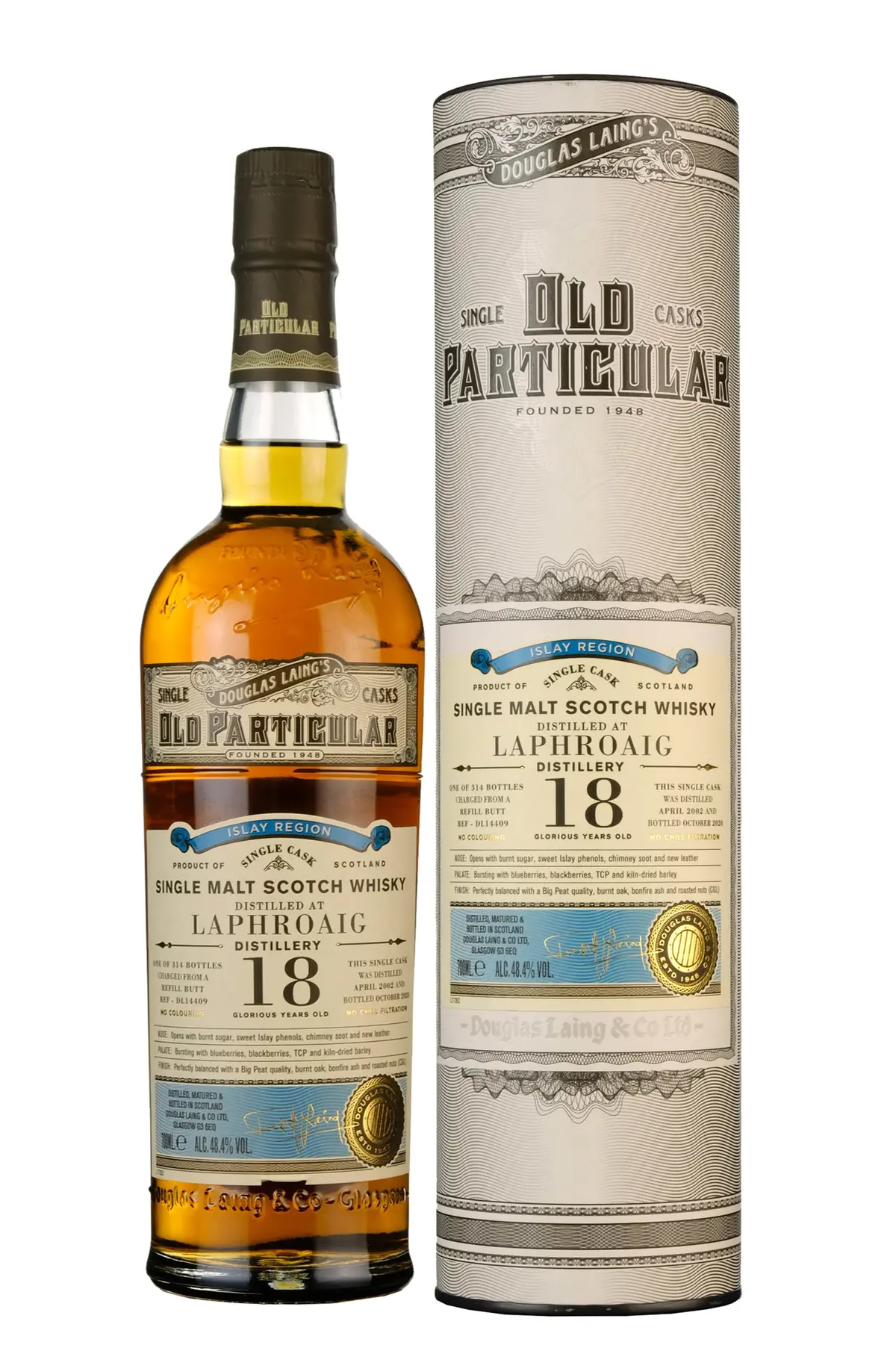 Laphroaig 2002-2020 | 18 Year Old | Old Particular | Single Cask Dl14409 1