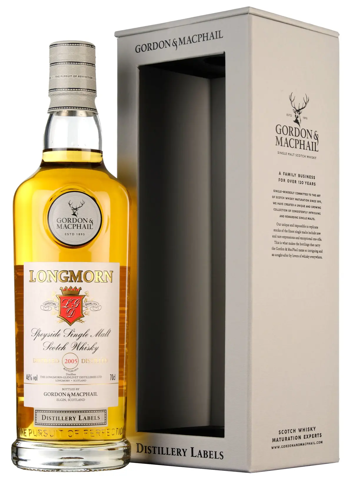 Longmorn 2005-2020 | Gordon & Macphail Distillery Labels 1