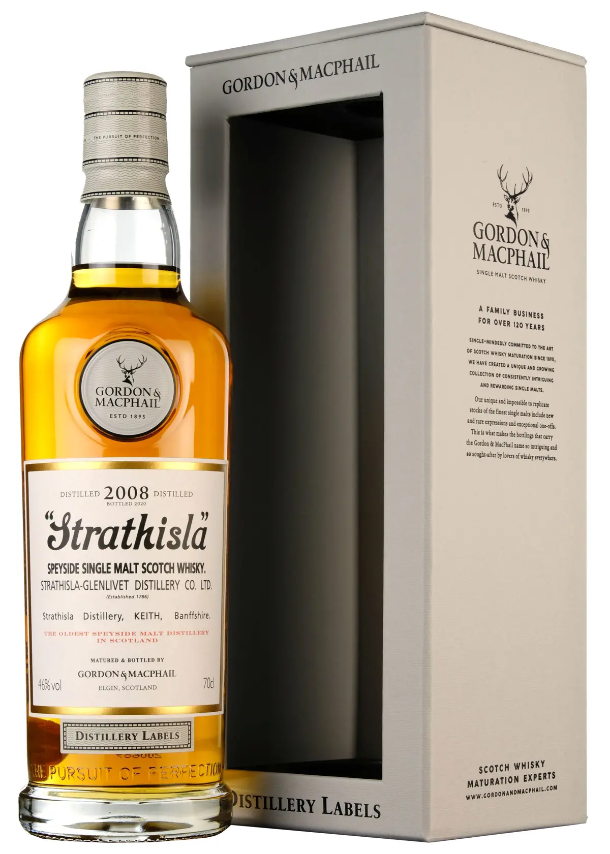 Strathisla 2008-2020 Distillery Labels 1