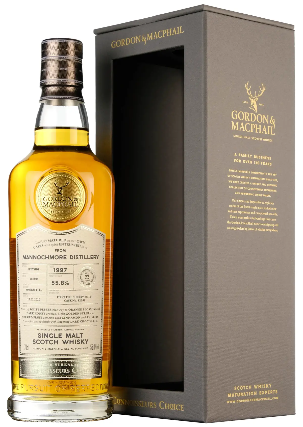 Mannochmore 1997-2020 | 22 Year Old Connoisseurs Choice Cask Strength 1