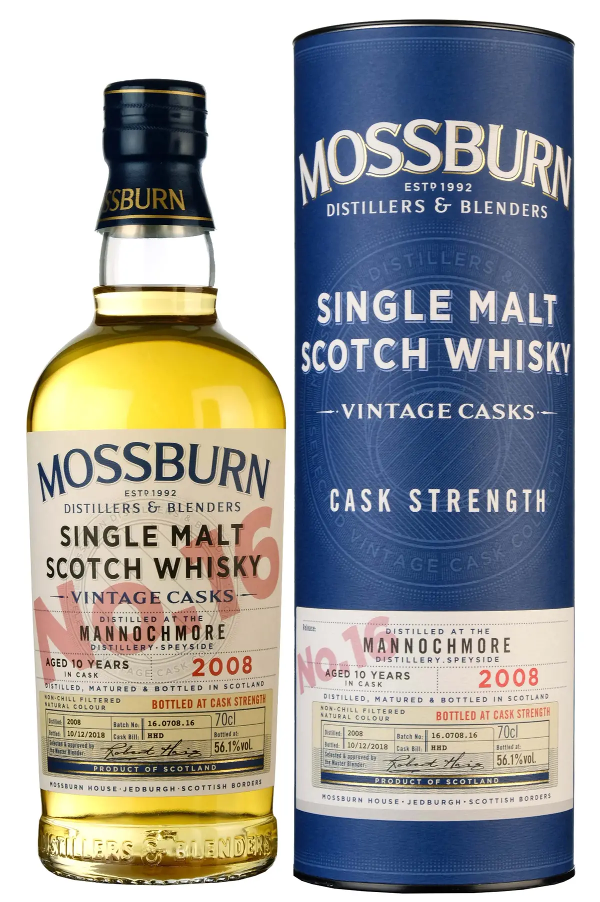 Mannochmore 2008-2018 | 10 Year Old | Mossburn Vintage Casks 1