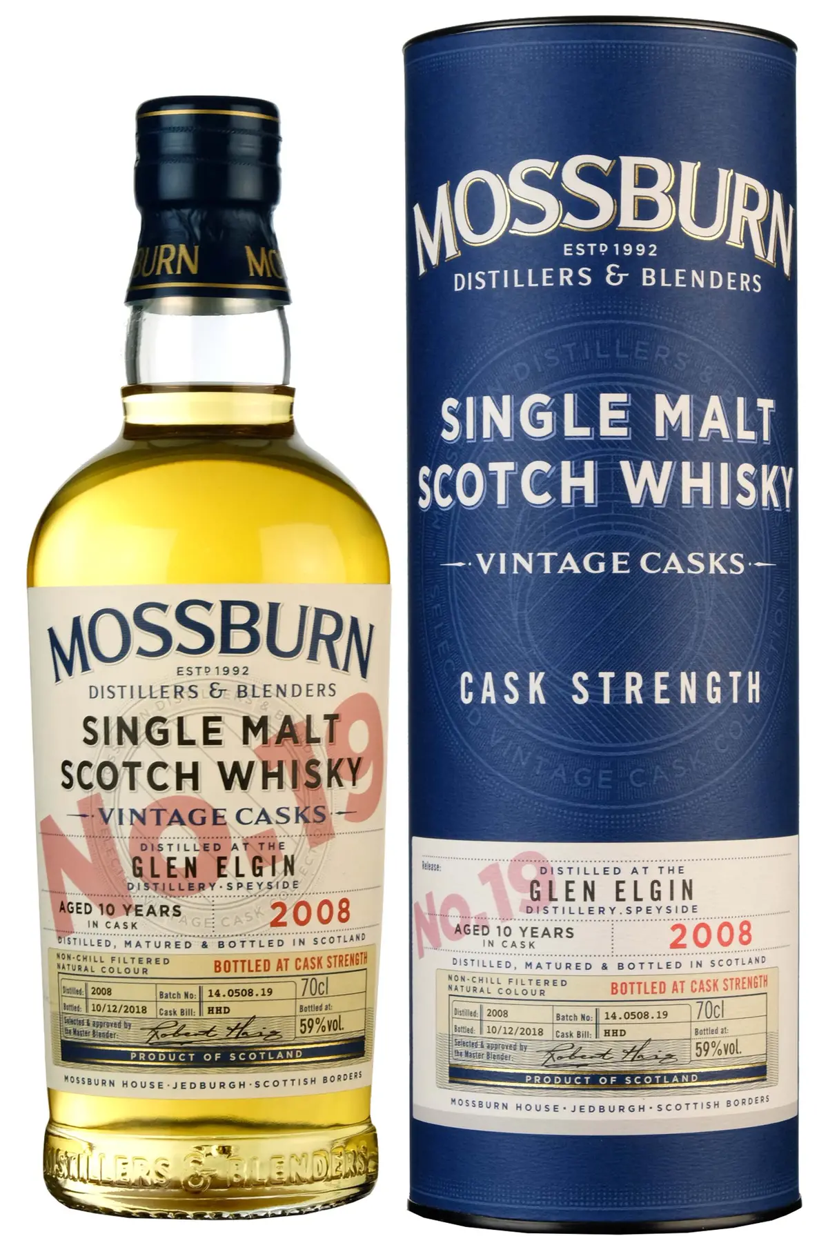 Glen Elgin 2008-2018 | 10 Year Old | Mossburn Vintage Casks 1