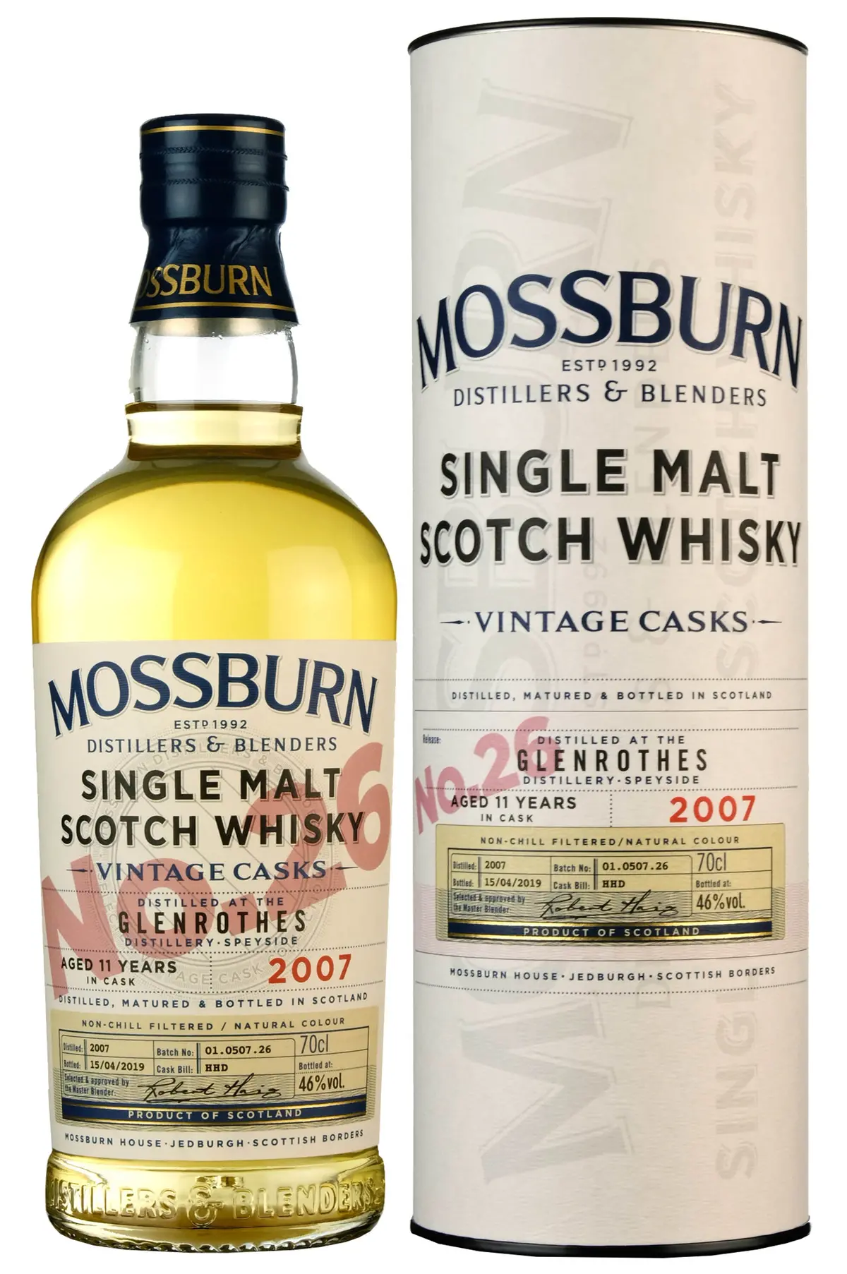 Glenrothes 2007-2019 | 11 Year Old | Mossburn Vintage Casks 1