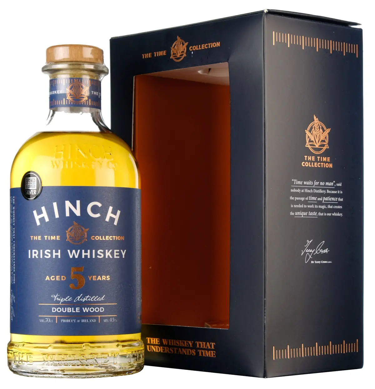 Hinch 5 Year Old Double Wood Irish Whiskey 1