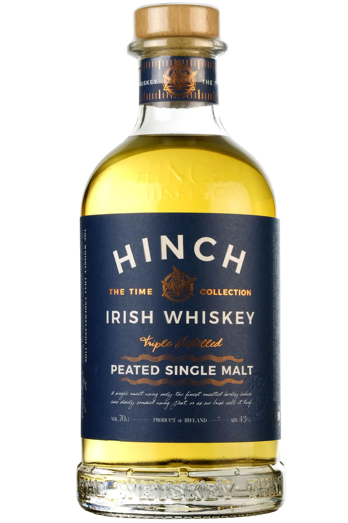Hinch Peated Single Malt Irish Whiskey 1