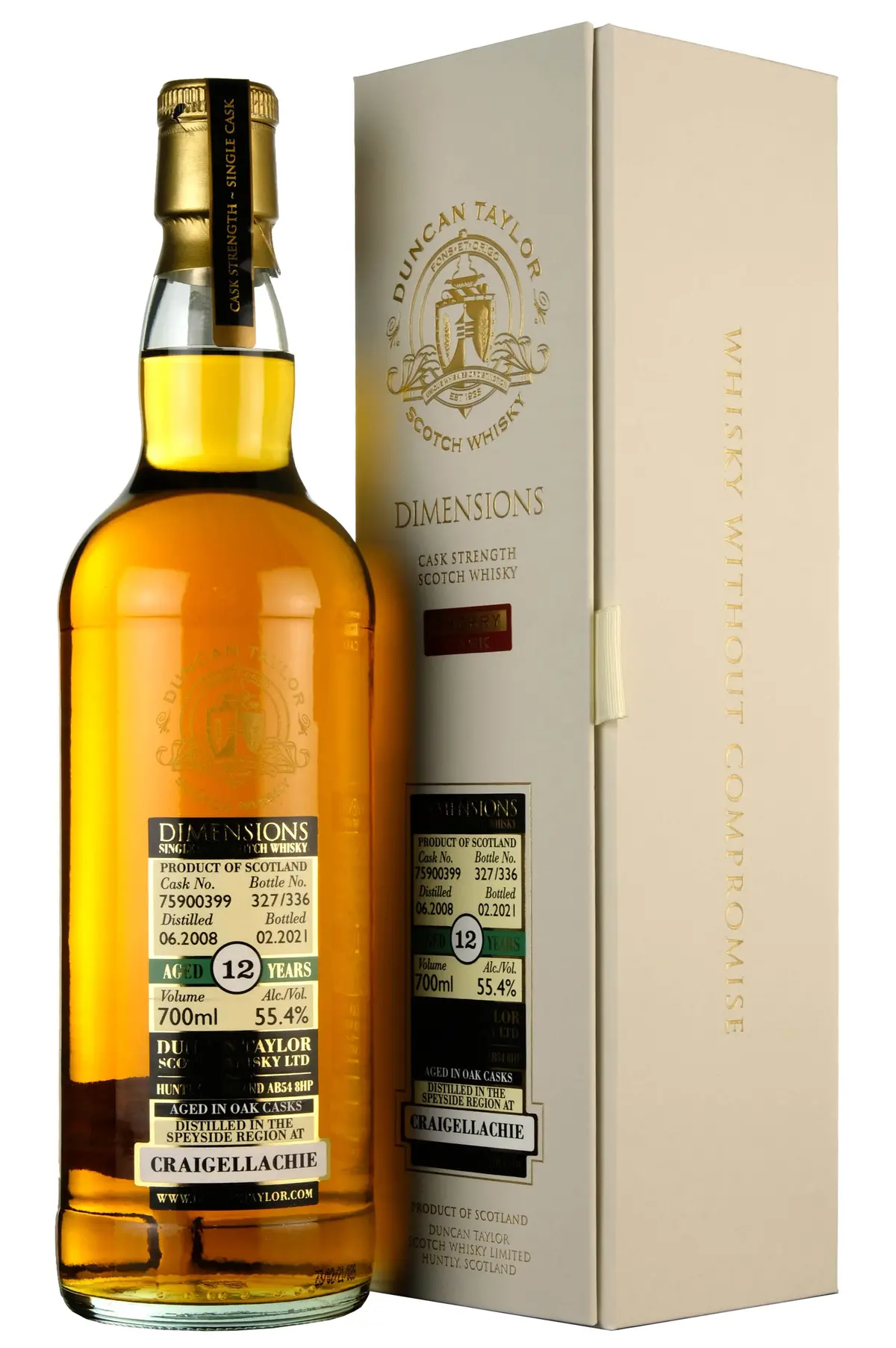 Craigellachie 2008-2021 | 12 Year Old Duncan Taylor Cask 75900399 1