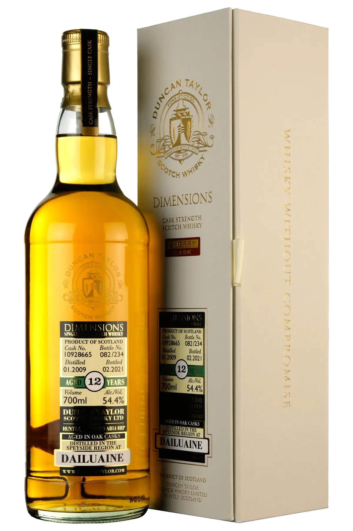 Dailuaine 2009-2021 | 12 Year Old Duncan Taylor Cask 10928665 1