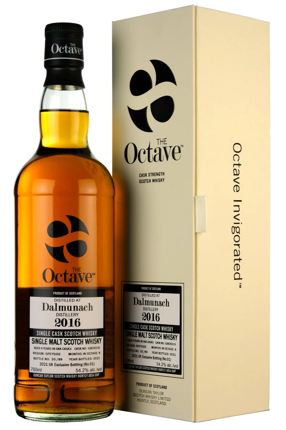 Dalmunach 2016-2021 | 4 Year Old Duncan Taylor Octave Single Cask 10828316 Uk Exclusive 1