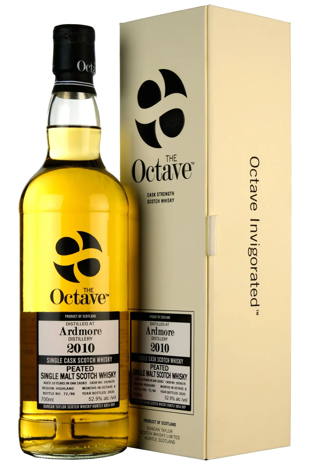 Ardmore 2010-2020 | 10 Year Old Duncan Taylor The Octave Single Cask 1926678 1