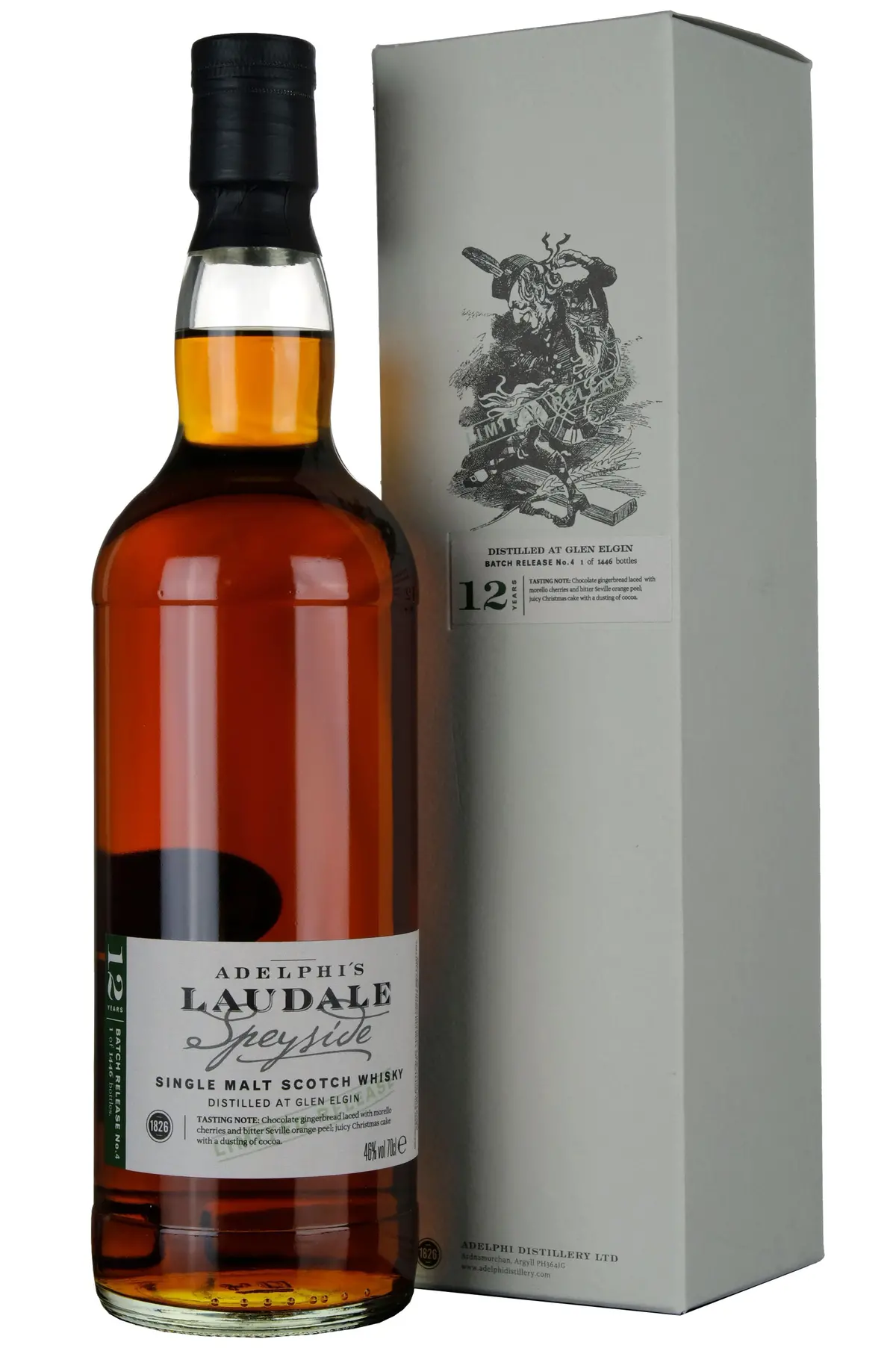 Glen Elgin 12 Year Old Adelphi Laudale Batch 4 1