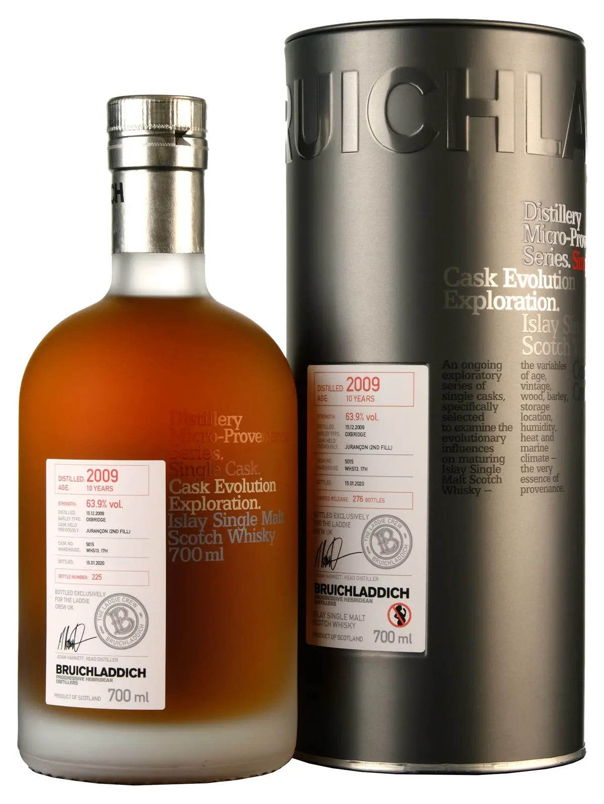 Bruichladdich 2009-2020 | 10 Year Old Micro-Provenance Cask 5015 1