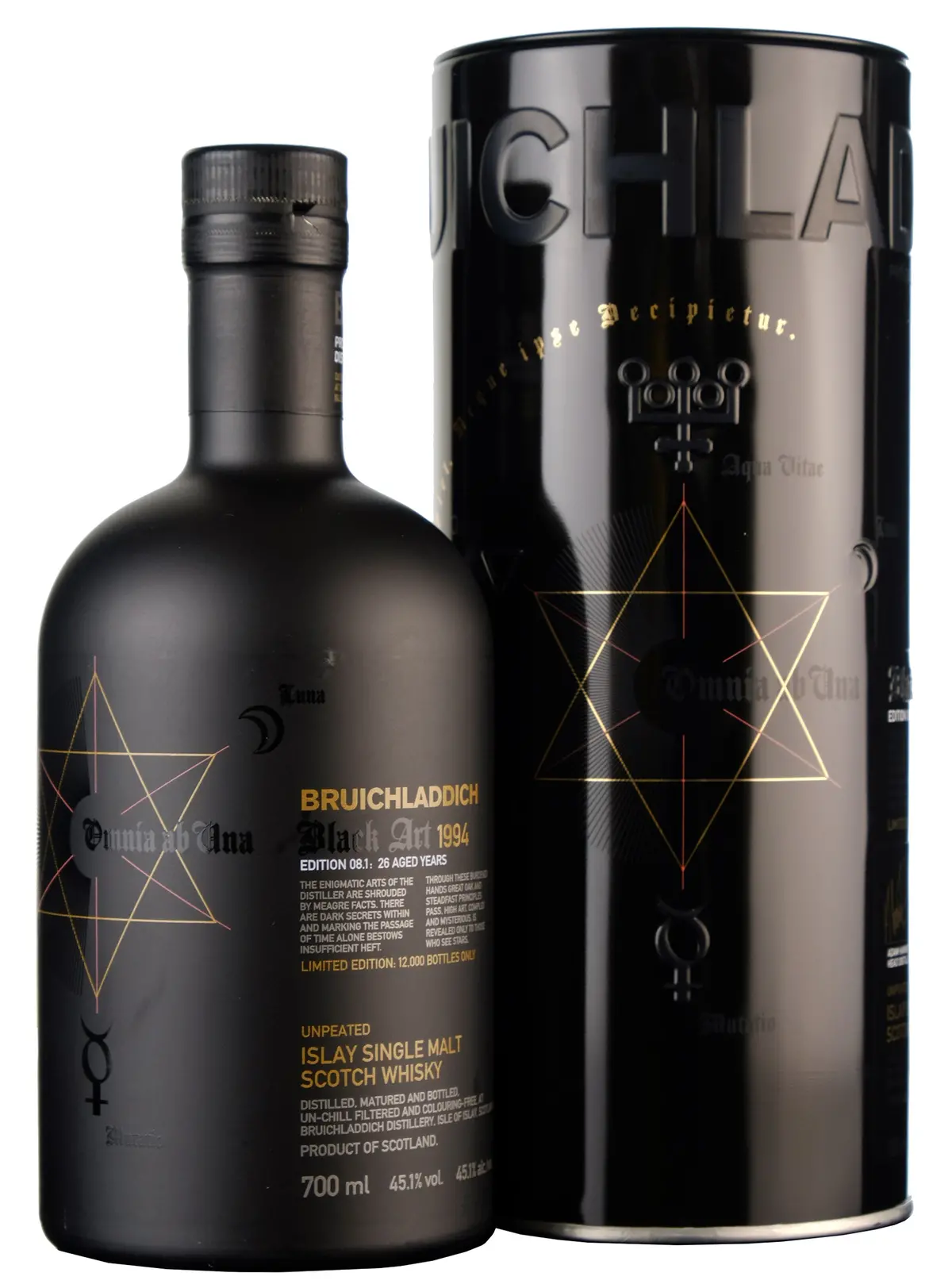 Bruichladdich 1994 26 Year Old Black Art Series 8.1 1