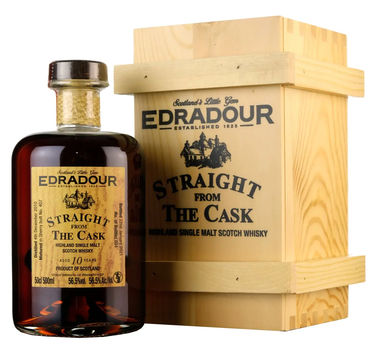 Edradour 2010-2021 | 10 Year Old Straight From The Cask 407 1