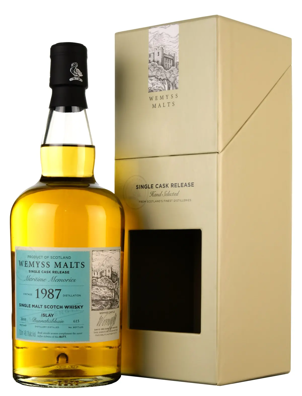 Bunnahabhain 1987-2018 Maritime Memories | Wemyss Malts 1