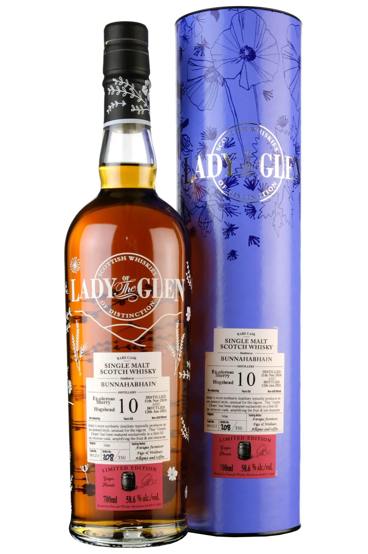 Bunnahabhain 2010-2021 | 10 Year Old Lady Of The Glen Cask 901213 1