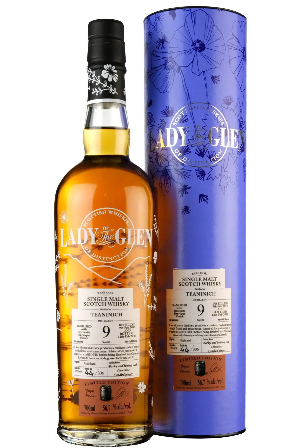 Teaninich 2012-2021 | 9 Year Old | Lady Of The Glen Cask 702608 1