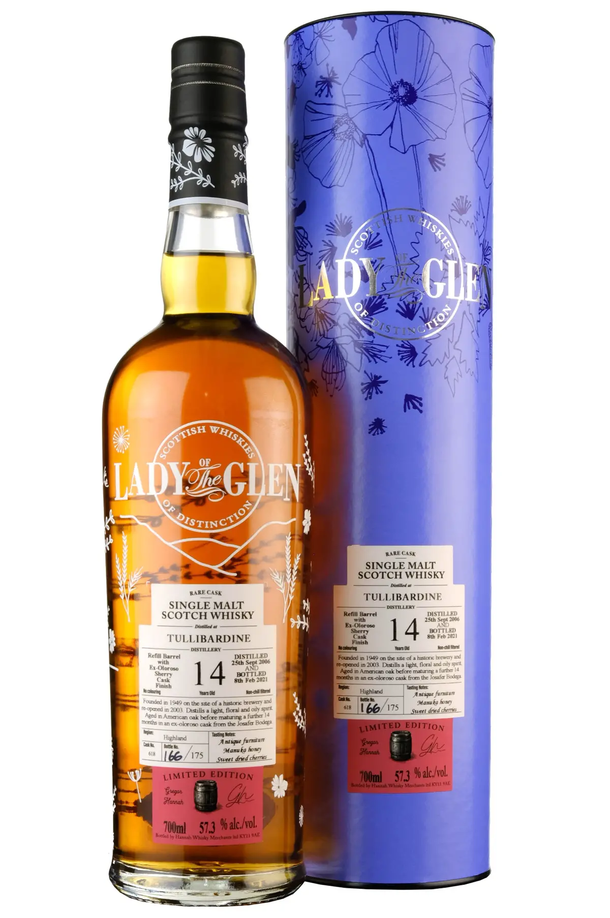 Tullibardine 2006-2021 | 14 Year Old | Lady Of The Glen Cask 618 1