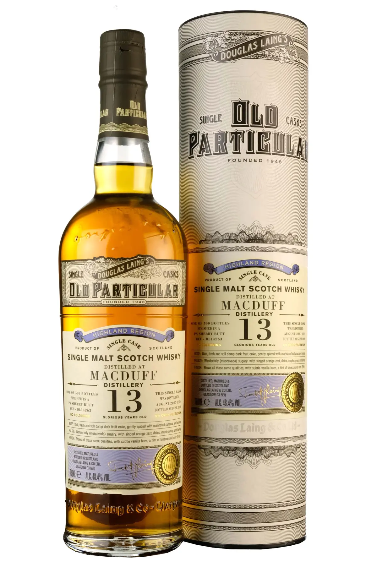 Macduff 2007-2020 | 13 Year Old Douglas Laing Old Particular Single Cask Dl14263 1