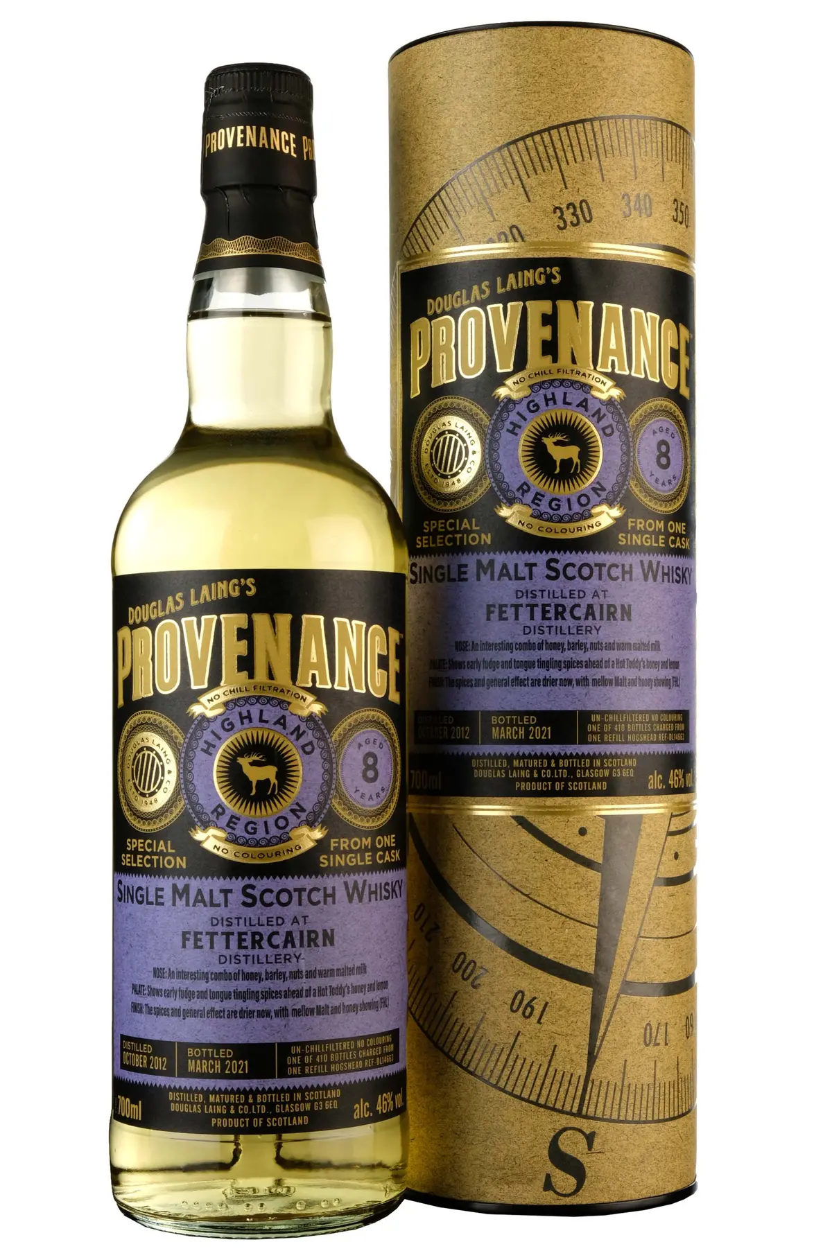 Fettercairn 2012-2021 | 8 Year Old | Provenance Single Cask Dl14663 1