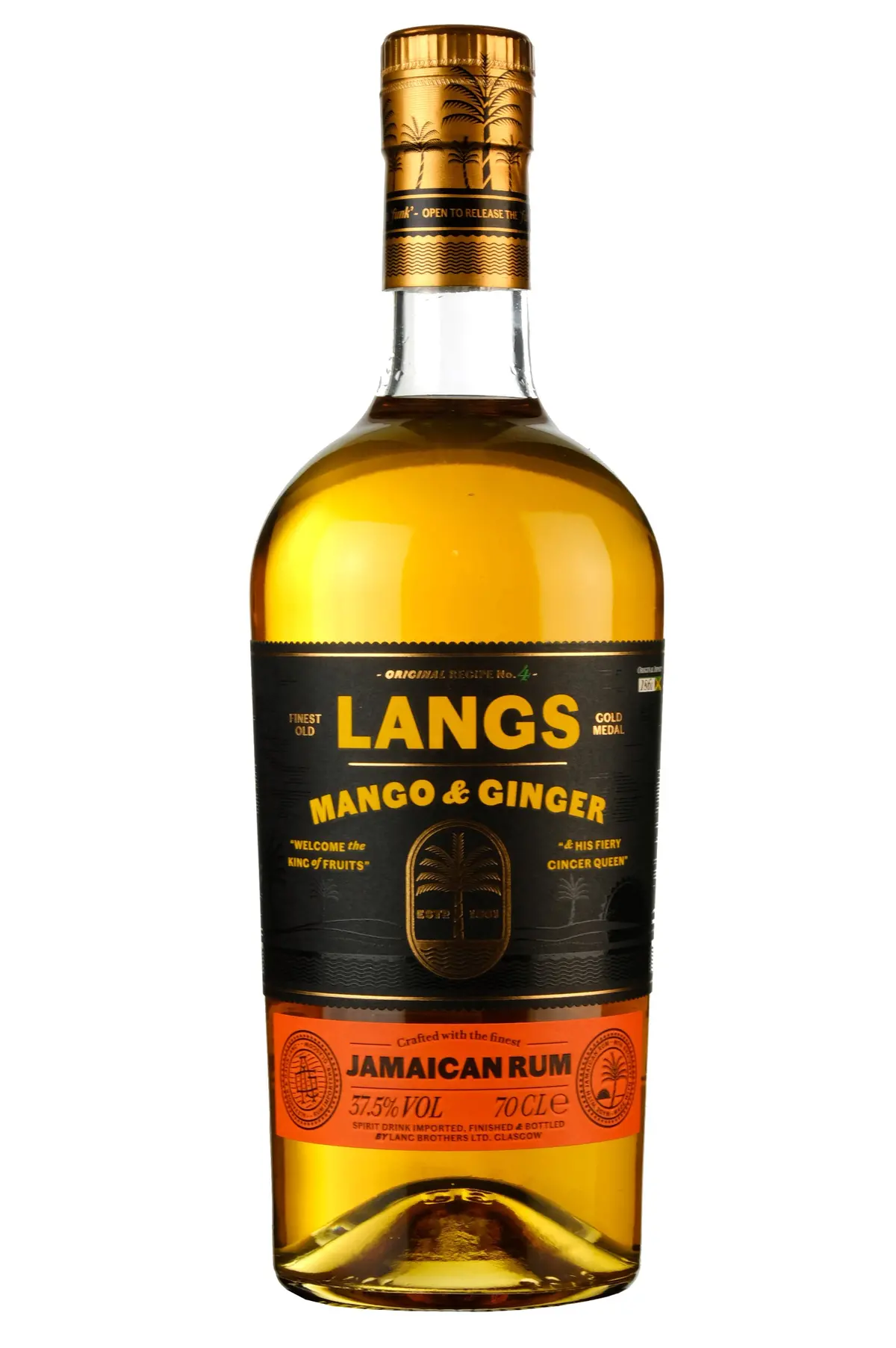 Langs Mango & Ginger Rum 1