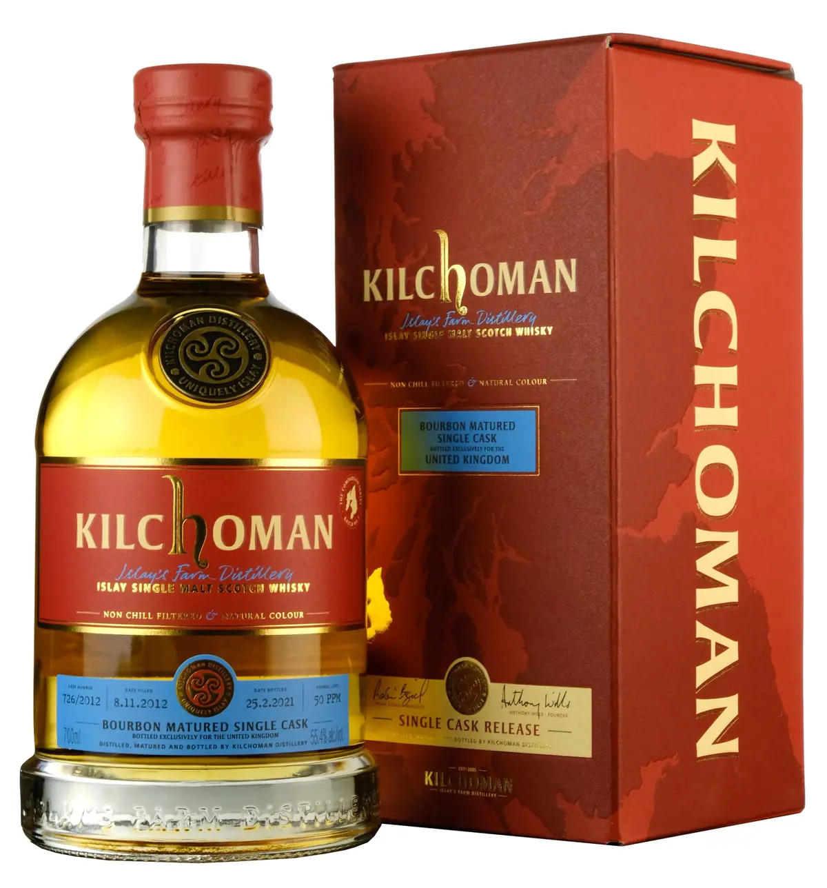 Kilchoman 2012-2021 | 8 Year Old Comparison Series Cask 726/2012 1