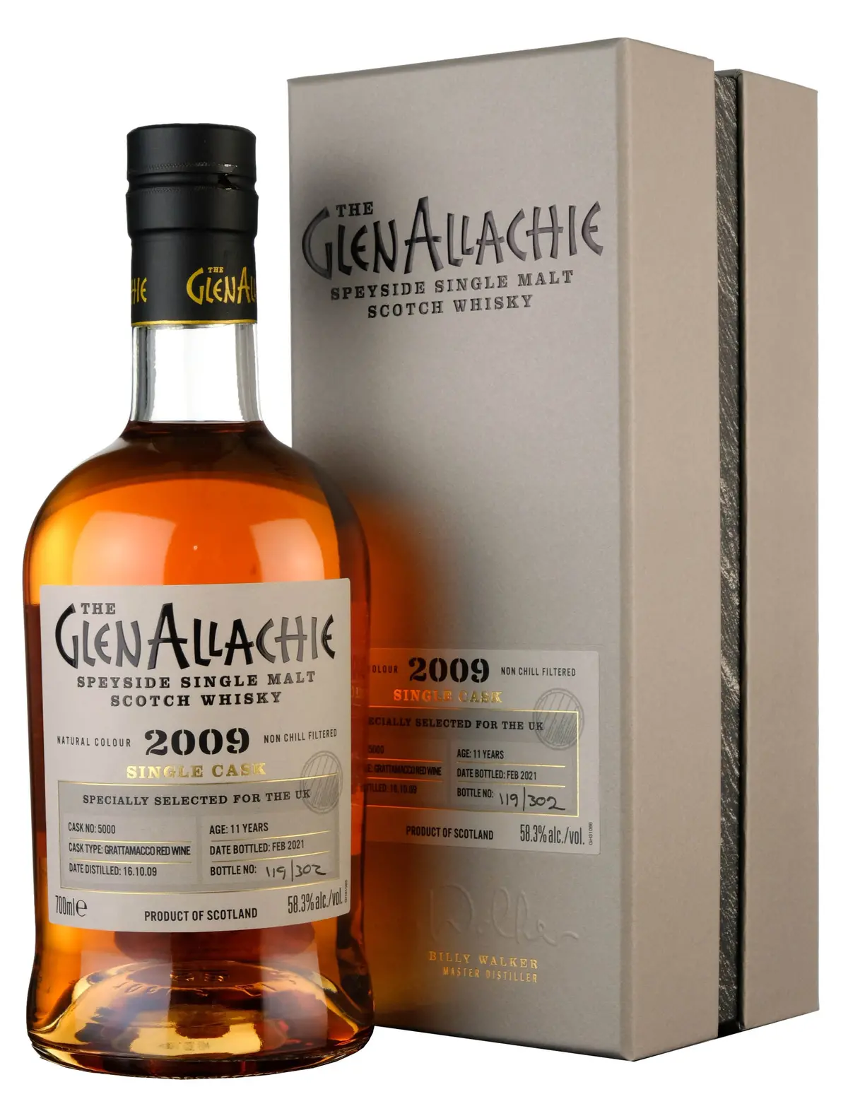 Glenallachie 2009-2021 | 11 Year Old | Grattamacco Red Wine Finish 1