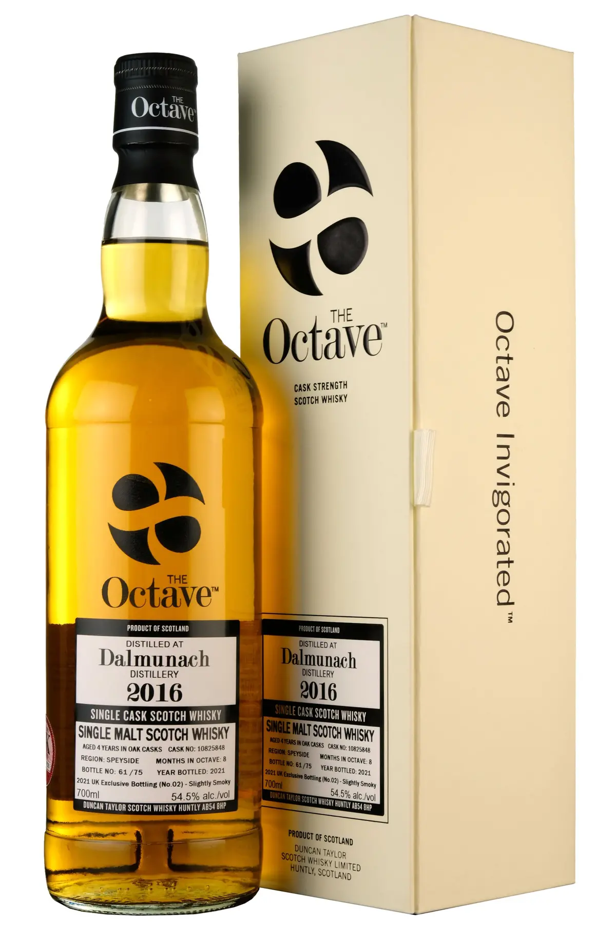 Dalmunach 2016-2021 | 4 Year Old Duncan Taylor Octave Single Cask 10825848 Uk Exclusive 1