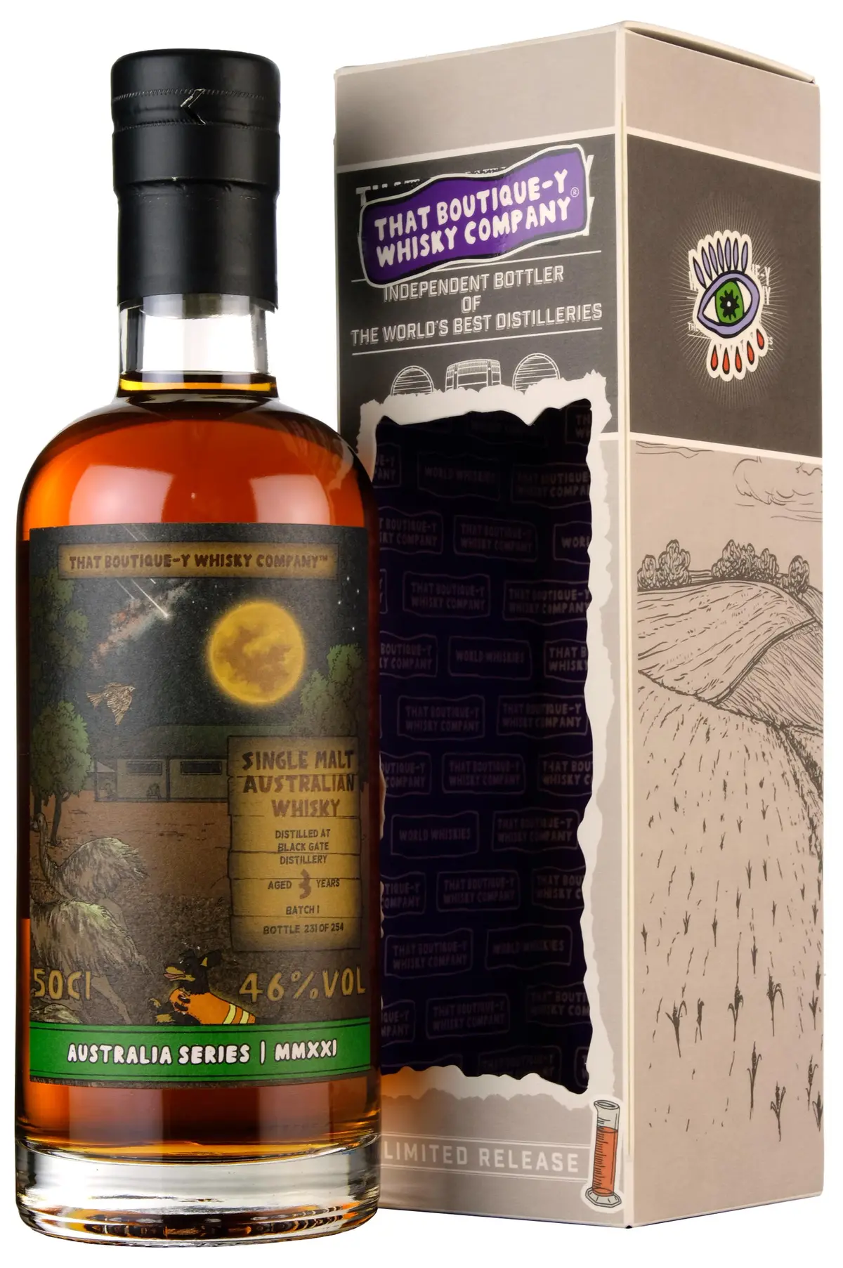 Black Gate 3 Year Old | That Boutique-Y Whisky Company Batch 1 1