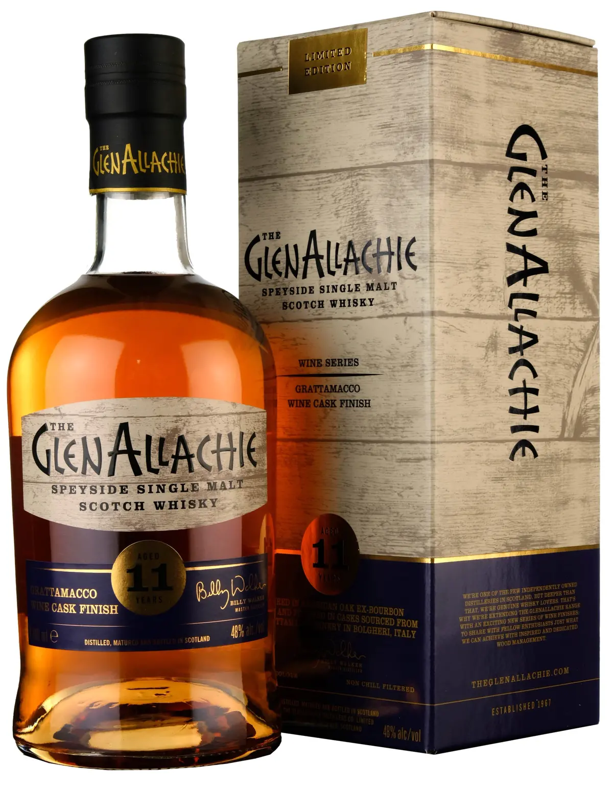 Glenallachie 11 Year Old Grattamacco Wine Cask Finish 1