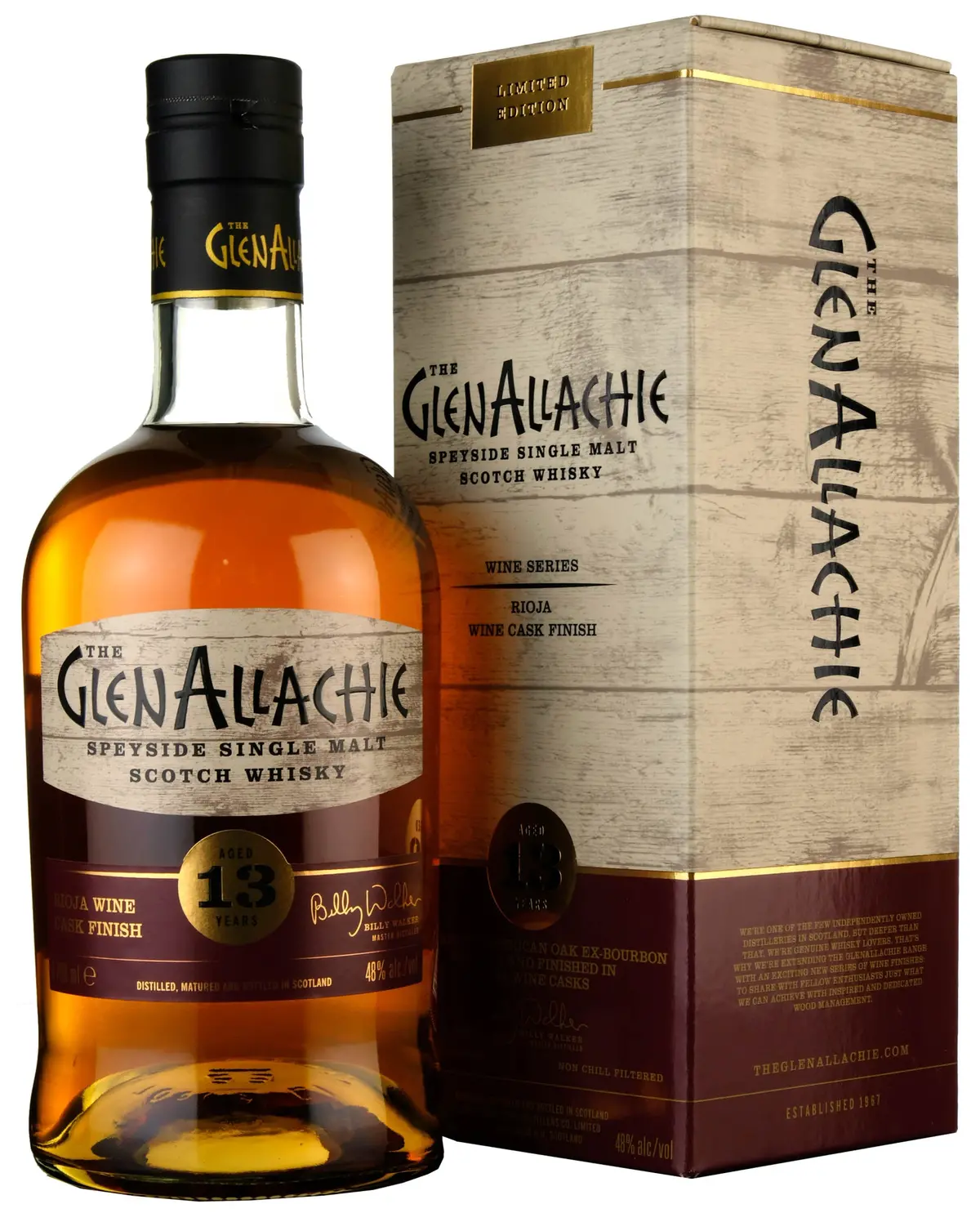 Glenallachie 13 Year Old Rioja Wine Cask Finish 1