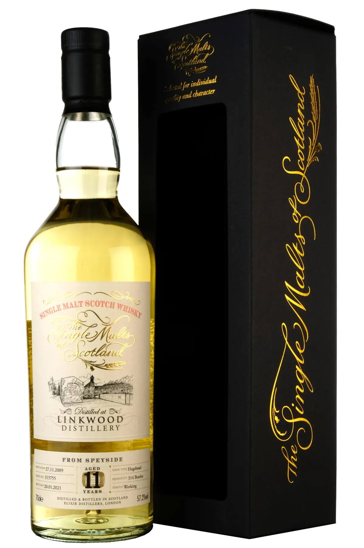 Linkwood 2009-2021 | 11 Year Old The Single Malts Of Scotland | Single Cask 315755 1