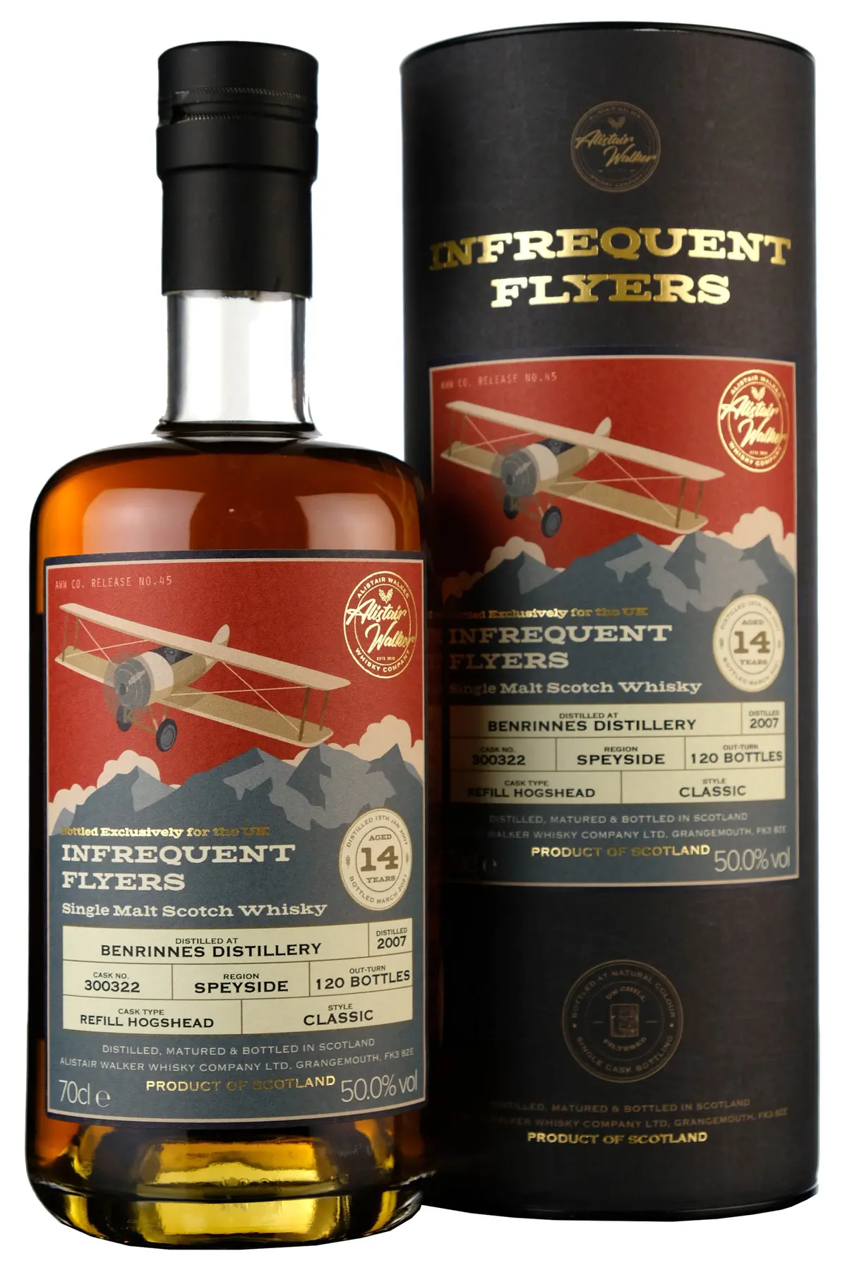 Benrinnes 2007-2021 | 14 Year Old Infrequent Flyers Uk Exclusive 1