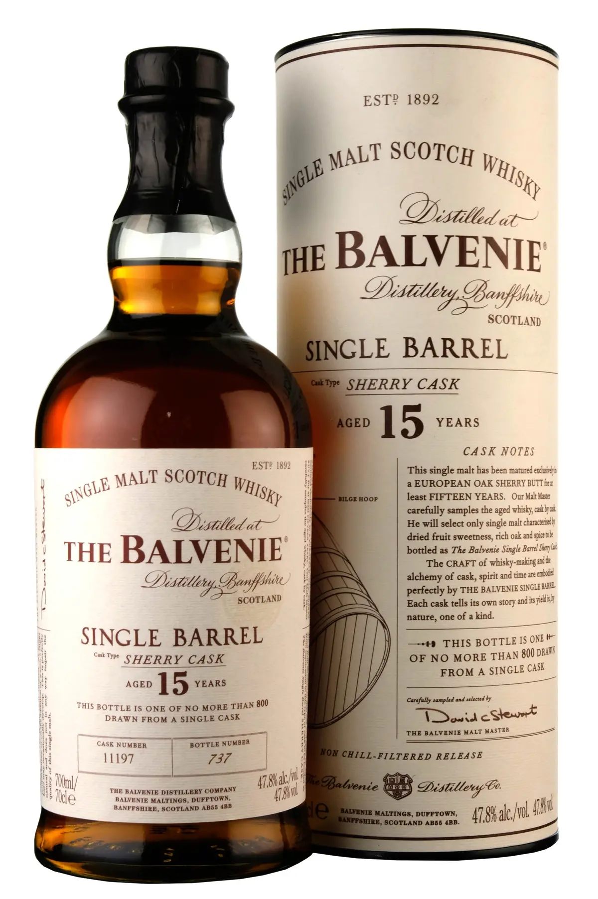 Balvenie 15 Year Old Single Barrel Sherry Cask 11197 1