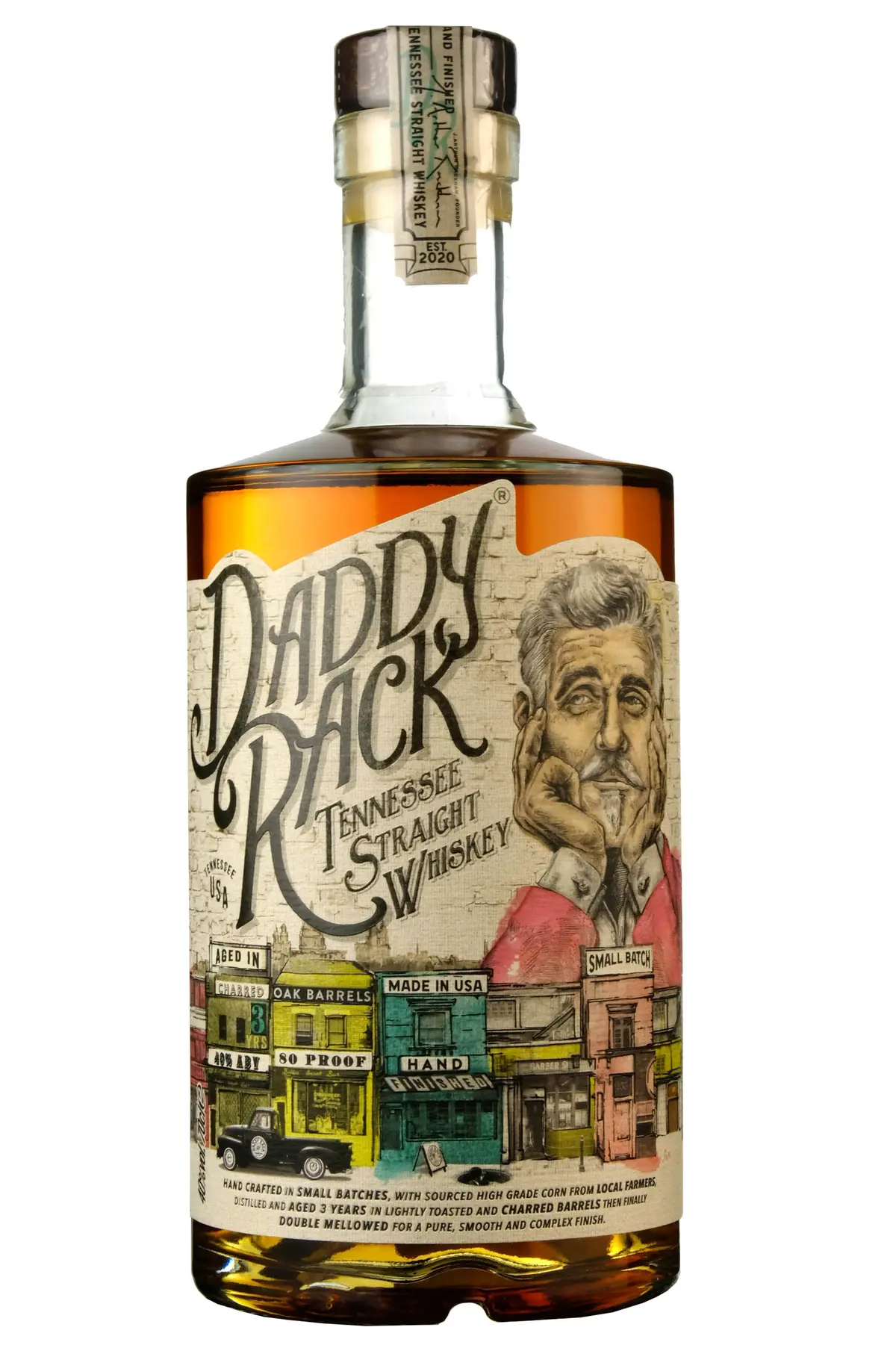 Daddy Rack Small Batch Tennessee Straight Whiskey | Batch 001 Dr 1
