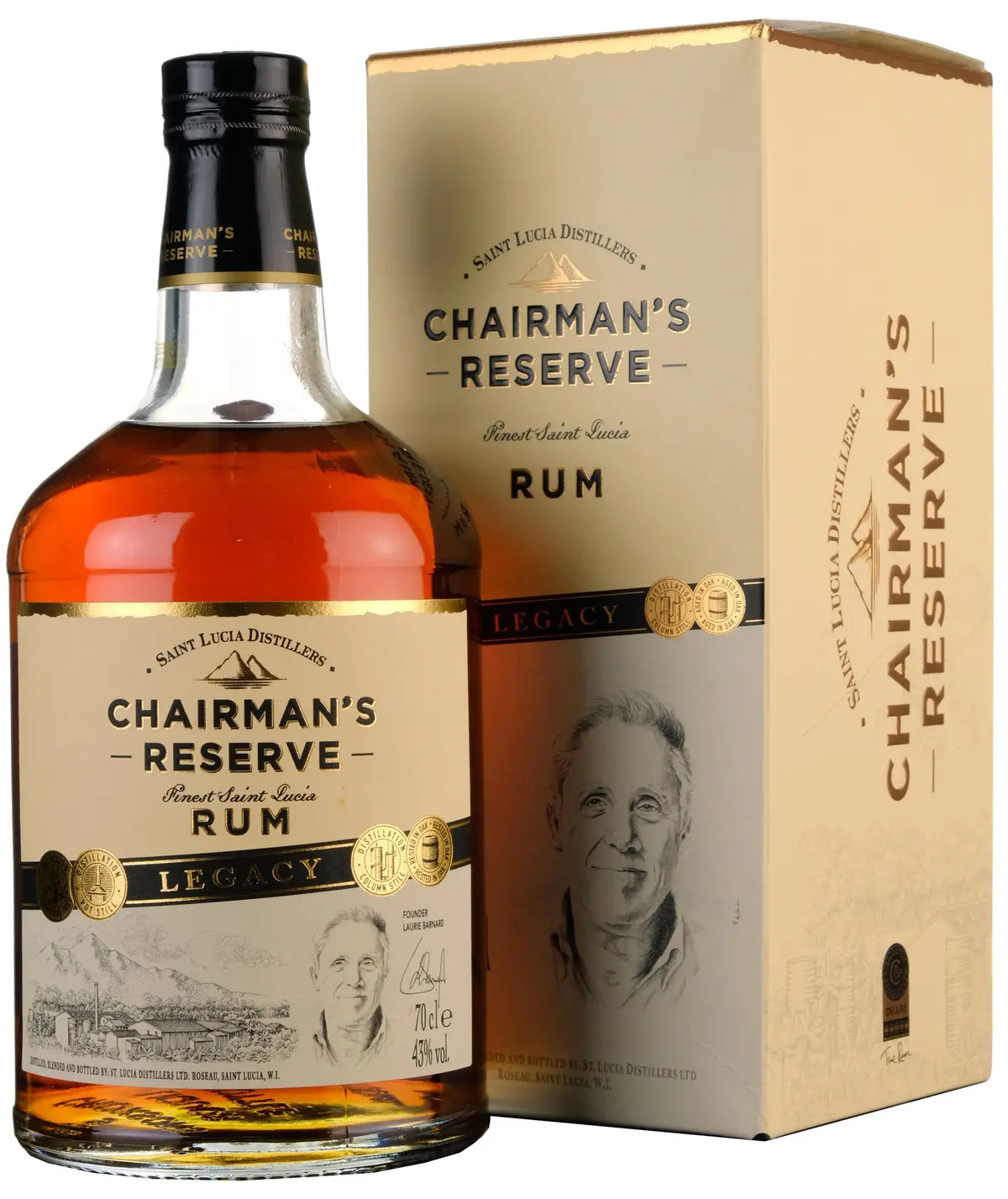 St Lucia Distillers Chairman's Reserve Legacy Rum 1