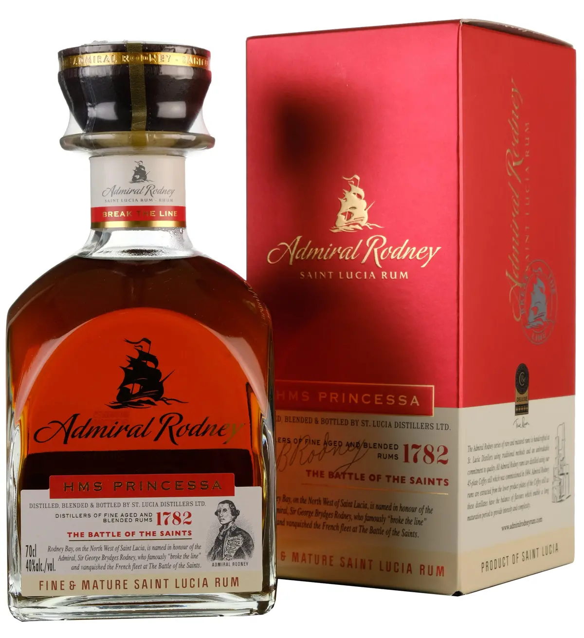 St Lucia Distillers Admiral Rodney Rum Hms Princessa 1