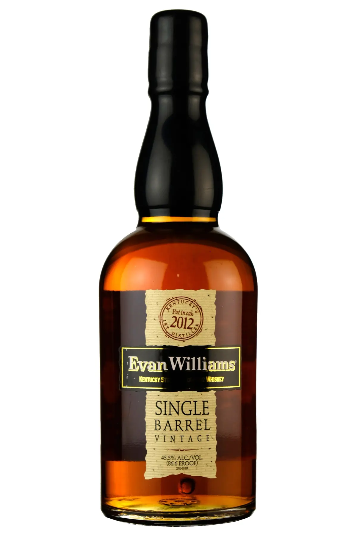 Evan Williams 2012-2020 Single Barrel 1745 1