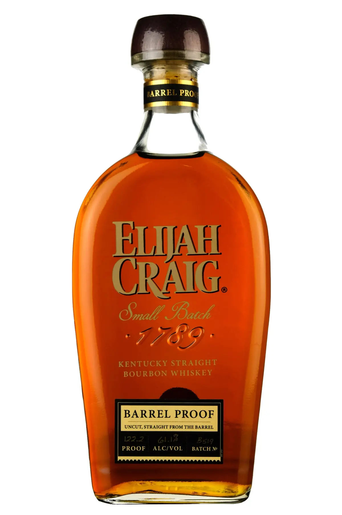 Elijah Craig 12 Year Old Barrel Proof Small Batch B519 Bottled 2019 1