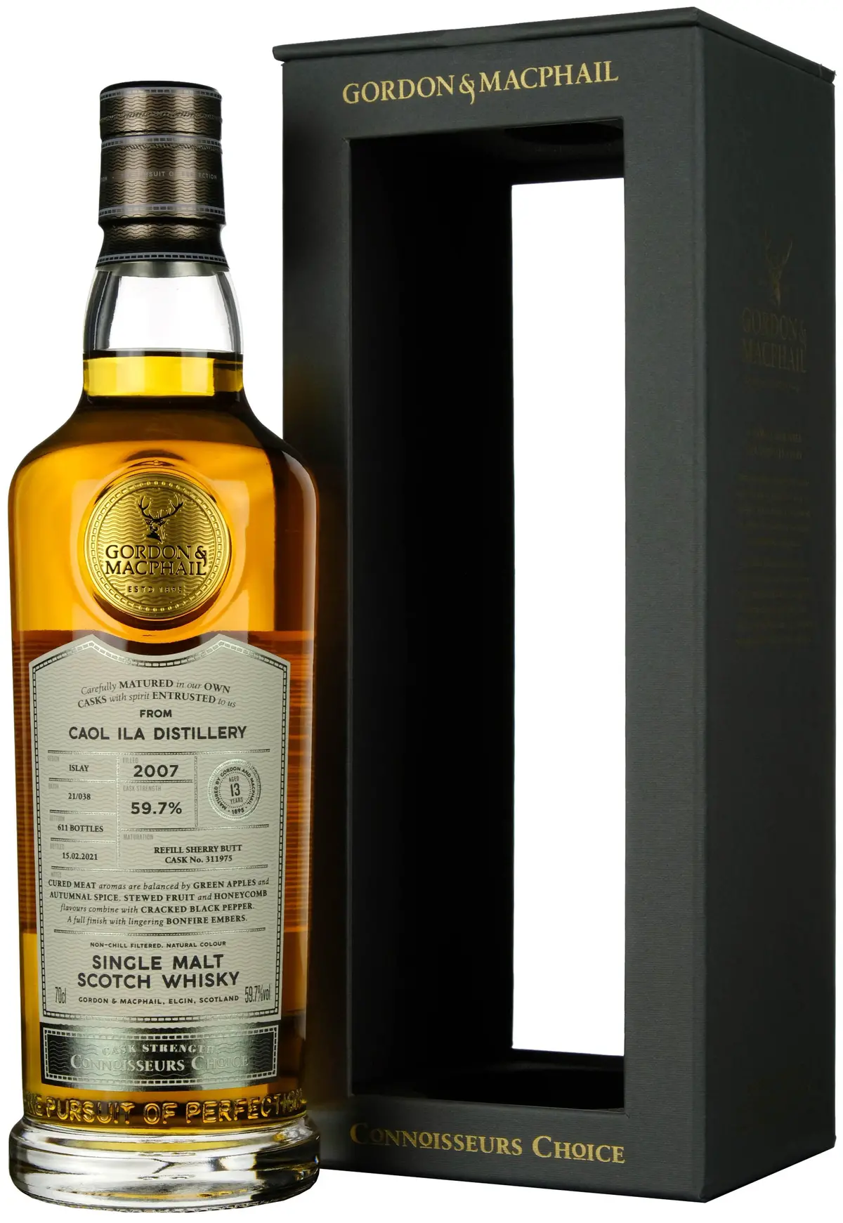 Caol Ila 2007-2021 | 13 Year Old Gordon & Macphail Connoisseurs Choice Single Cask 311975 1
