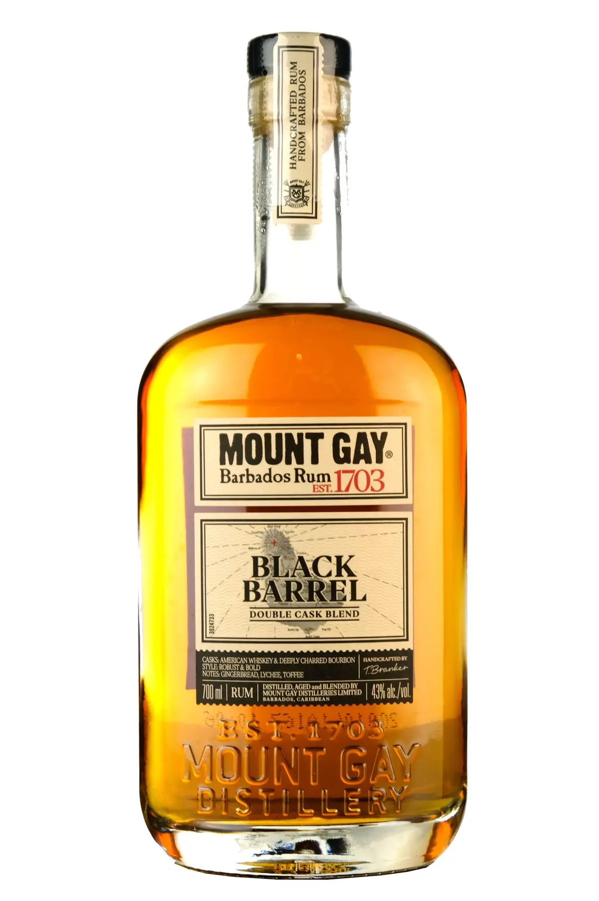 Mount Gay Black Barrel Double Cask Blend Rum 1